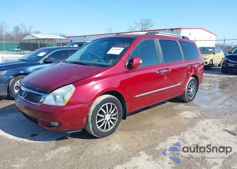 2012 Kia Sedona Ex из США, поврежденный, VIN KNDMH4C77C6432404